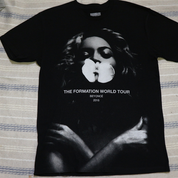 Beyonce Tops - Vtg BEYONCE THE FORMATION WORLD TOUR 2016 Tee
